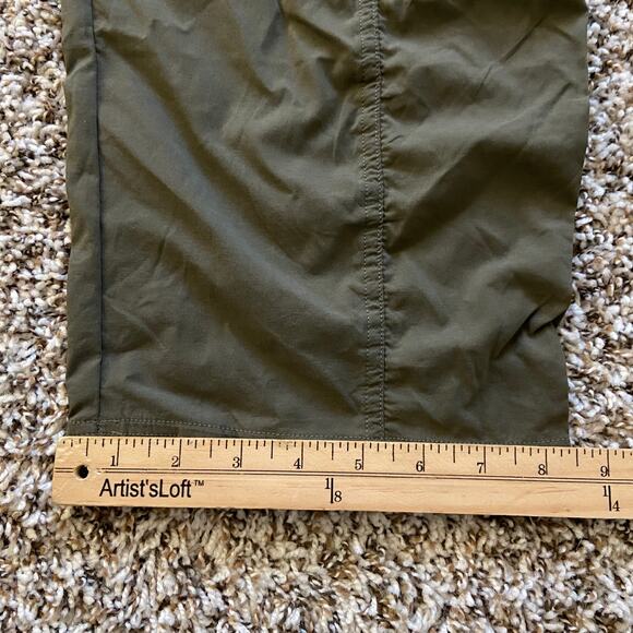 Prana Koen Capri Womens XXL Grape Leaf Standard Fit Crop Mid Rise Soft Waistband - Picture 11 of 12